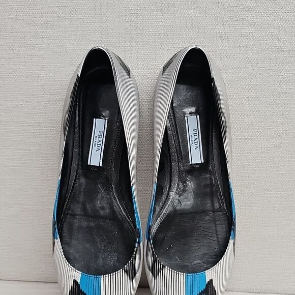 PRADA POINTED TOE FLATS BFPM-02-080 - Picture 3 of 5